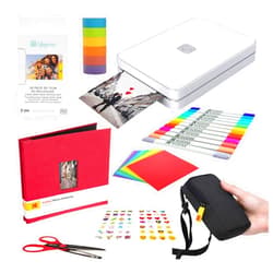 Lifeprint 2x3 Portable Photo and Video Printer (White) Scrapbook Edition