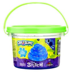 Cra-Z-Art Stitch CRA-Z-Slimy 20oz Pre-Made Slime Bucket, Vibrant Blue CRA-Z-Slimy Slime with Confetti Mix-Ins, Slime Toy for Ages 6 and Up