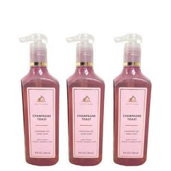 Generic Bath & Body Deep Cleansing Gel Hand Soap 3 Pack 8 oz. (Champagne Toast)