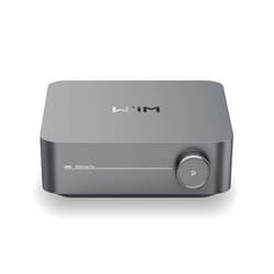 WiiM Amp Pro: Multiroom Streaming Amplifier | Compatible with Google Cast, Alexa | HDMI, Voice Control | Stream from Spotify, Amazon Music, Tidal & More - Dark Gray