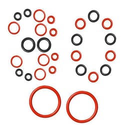 Mtuiewo 2 Set (30 Pcs) Silicone O Ring Kit for Saeco, O Rings for Gaggia Coffee Machine, O Ring Repair Kit for Fully Automatic Coffee Machines, Coffee Maker Part for Boiler Outlet Pin & Brew Unit