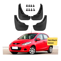 LUVFAY Mudguards Mud Flaps for Mazda 2 Demio 2008-2013 Mud Flap Splash Guard Mudguards Front Rear Fender Auto Styline