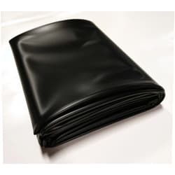 HENSITA USA Pond Products 6' x 6' Pond Liner - 20-mil Black PVC for Koi Ponds, Streams Fountains and Water Gardens
