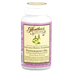 Heather's Tummy Care Heather's Tummy Tamers Peppermint Oil Capsules (90 per bottle) for IBS