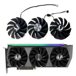LTANDBR GA92S2U CF9015H12S RTX 3080 Ti AMP Holo GPU Fan for ZOTAC Gaming RTX 3070 TI 3080 3080 TI 3090 AMP Holo Video Card Cooling Fan (Fan-AB)