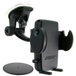 ARKON Windshield and Dash Car Phone Holder Mount for iPhone X 8 7 6S 6 Plus 8 7 6S 6 Galaxy Note Retail Black (SM415)