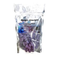 Oceans Wonders Ceramic Coralline Purple Coral Frag Plugs 30 Pack