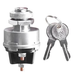 MRELC 4-Position 12v Universal Ignition Key Switch fit Truck and Tractor Ignition,Custom car and Boat Restoration forklifts and Bobcats General Agriculture and Outdoor Equipment