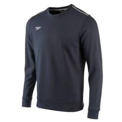 Speedo Unisex-Adult Sweatshirt Crew Neck Pull Over Team Warm Up Speedo Black XX-Small