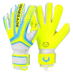 Renegade GK Vulcan Goalie Gloves with Microbe-Guard (Sizes 6-11, 4 Styles, Level 3) Pro-Tek Fingersaves & 3.5+3MM Hyper Grip | Excellent Goalkeeper Glove for Higher Play | Based in The USA