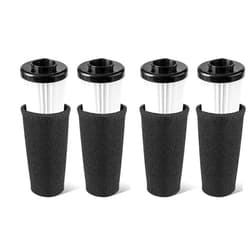 NorthShore Vacuum 4 Pack F112 Endura Odor Trapping Filters Replacement for Dirt Devil Upright Vacuum Cleaner, Replace Part AD47936 UD70350B UD70355B UD70174