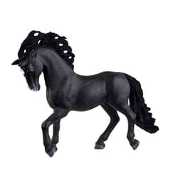 Schleich Horse Club Realistic Pura Raza Española Stallion Horse Figurine - Detailed Horse Toy in Spirited Pose, Durable for Education and Imaginative Play, Toy for Girls and Boys, Gift for Kids Age 5+