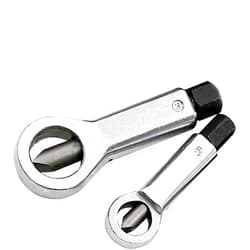 Magic Hub HmE 2 Piece Nut Splitter Set - Nut Splitter Tool for Damaged Nut Remover - Nut Splitter Set Rusted Damaged Frozen Seized Bolt Out Remover Tool 2 Sizes