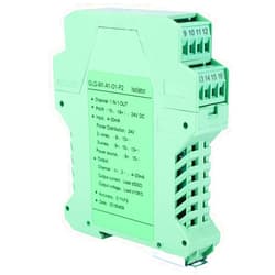 ZLXHDL Signal Isolator, PLC Detect Signal Conditioner, DC 24V Current Signal Isolator Transmitter Used in Industrial Equipment(1 in 1 Out. 4-20ma to 4-20MA)