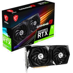 MSI Gaming GeForce RTX 3050 8GB GDDR6 128-Bit HDMI/DP PCIe 4 Torx Twin Fans Ampere OC Graphics Card (RTX 3050 Gaming X 8G)