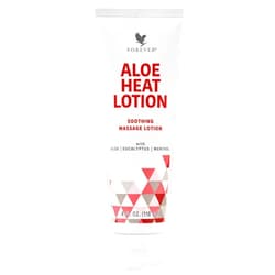 Forever Living Products Forever Living - Forever Aloe Heat Lotion with Menthol & Eucalyptus Fragrance - Relaxation and Skin Nourishment - Vegan-Friendly Formula - 4 fl oz.