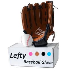 King Mills Left Handed Baseball Glove for Adult, Left Hand Throw Baseball Glove for Men & Women, Entry-Level Left-Handed First Baseman & Infielder Mitt