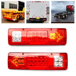 Rilycay Led Trailer Tail Lights,Universal Third Brake Light,Motorcycle Tail Light with Turn Signals for RV,Trailer,Truck,UTE,UTV,ATV
