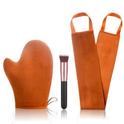 ANSPHIE 3 Pack Self Tanning Mitt Applicator Tanning Mitts Self Tanner Kit Self Tanner Mitt Applicator Self Tanning Glove for Self Tan Mitt Applicator Sunless Tanner Mitt Self Tanner Mit Self Tan Mit