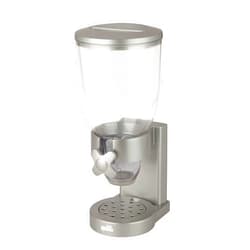 Honey-Can-Do Zevro /GAT102 Indispensable Dry Food Dispenser, Single Control, Silver