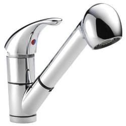 Delta Faucet Peerless Tunbridge Tunbridge One Handle Chrome Pull Out Kitchen Faucet