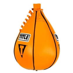 TITLE Boxing Super Speed Bag, Yellow, 5