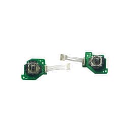 Rinbers® Left Right Analog Joysticks with PCB and Flex Cable Assembly Replacement for Nintendo Wii U Gamepad Controller
