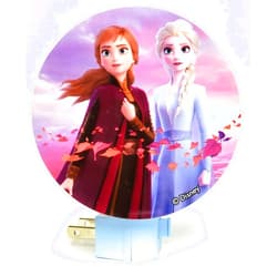 Greenbrier International Disney Frozen II Led Night Light,Plastic - Featuring Elsa and Anna - Enchanted Forrest Edition