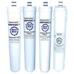 KleenWater Replacement Set for Ionics MicroMax 5500 and Water Factory SQC4 Systems, 47-55702G2, 47-55704G2, 47-55710G2, 66-4706G2