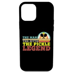 Pickleball Clothing Tees Pickleball Gifts For Men iPhone 12 mini The Man The Myth The Pickleball Legend Case
