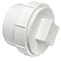 Canplas 414274BC PVC Sew 4 Cleanout with Plug