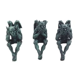 Ebros Gift Notre Dame Chimera Winged Hear No Evil See No Evil Speak No Evil Gargoyle Shelf Sitters Figurines 5