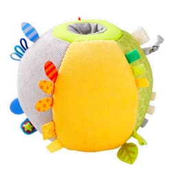 HABA Baby Balls - Machine Washable Baby Sensory Toys - Ideal Baby Toy for Teething, Tummy Time Toys for Ages 6 Months & up