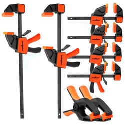 HORUSDY 8-Pack Bar Clamps for Woodworking, 12