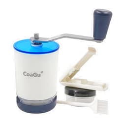 CoaGu Pill Crusher and Pulverizer - 2 Pack Pill Boxes and Cutter - Labor-Saving Grinder for Efficiently Crushing Multiple Tablets into Fine Powder