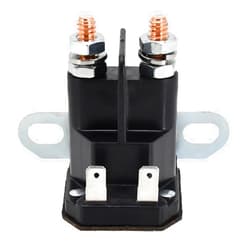 Zeenparts GY22476 AUC15346 Starter Solenoid 12V Compatible with John Deere D100 D105 D110 D120 D125 D130 D140 D150 LT150 LT155 LT160 Z225 Z235 Z245 Z255 Z335E Z335M Z345M Z345R Tractor Cub Cadet MTD