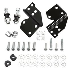 Benlari Detachable Front Docking Hardware Kit Compatible for Harley Davidson Touring 1997-2008 Road King Electra Glide Street Glide Road Glide Replace 53803-06
