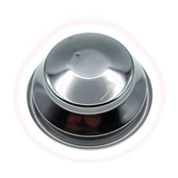 MacMaxe 54mm 1 Cup Dual Wall Coffee Filter Basket - Pressurized Stainless Steel, Metal Portafilter Container - Reusable, Washable - Compatible with Breville Espresso Machines - 7/10g (Dual Wall - 1 Cup)