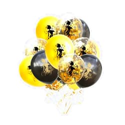 jojofuny Layout Baby Virgin Themed Constellation Decoration Confetti Party- Sequins Kids Party, Each Decor Zodiac Balloon Gold, Graduation Supplies Virgo Transparent Party Sequined