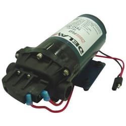 HZTZDMHH Delavan 7812-201-SB PowerFLO Electric 12 VDC Diaphragm Pump with Demand Switch, Max Fluid Temperature of 140 Degree F, 60 PSI and 2 GPM