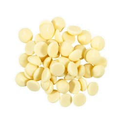OliveNation Callebaut 25% White Chocolate Callets 1 lb