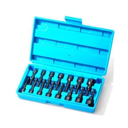 Bates Choice Bates- Magnetic Nut Driver Set for Impact Drill, 15 pcs, 1/4