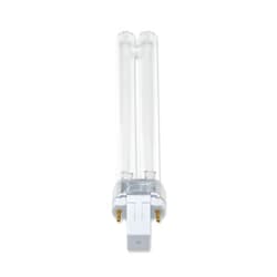 lumenivo 9W UV Light Bulb for Pond Filter, Aquarium Filter 2-Pin G23 Bulb UV Aquarium Light to Kill Algae - UV G23 Base Light Bulb 9W Perfect Jebao Aquatop Tetra Pond Sunsun Grech Super
