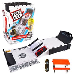 TECH DECK, The Berrics Transforming Park, X-Connect Park Creator, 30-inch Wide Foldable Playset with Storage and Exclusive Fingerboard, Kids Toy for Ages 6 and up