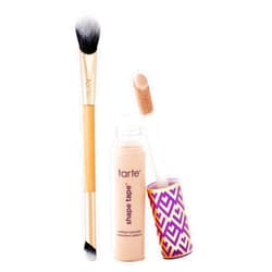 tarte shape tape concealer & brush