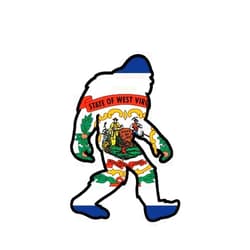 ION Graphics West Virginia Bigfoot Sticker Vinyl Decal WV Big Foot Sasquatch yeti 5