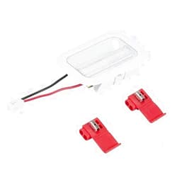 Delixike W10695459 W11683243 Refrigerator LED Module Light Board for Whirlpool Replacement With Splice Connectors