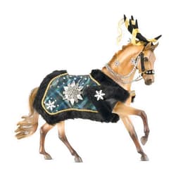 Breyer Horses 2023 Holiday Collection | Traditional Series Holiday Horse - Highlander | Model #700126
