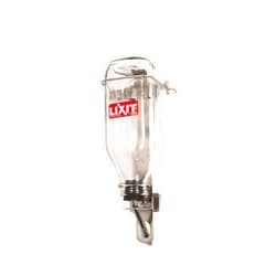 Lixit Heavy Duty Deluxe Glass Water Bottles for Birds, Dogs and Small Animals. (32oz Medium Tube)