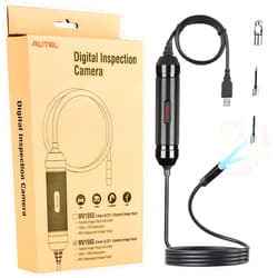 Autel MaxiVideo MV108S Inspection Camera, Waterproof 8.5mm Imager USB Endoscope with Light, 1920x1080 HD 2MP Borescope for Autel Scanner & PC, Upgrade of MV108 MV105, Snake Camera with 1M Cable